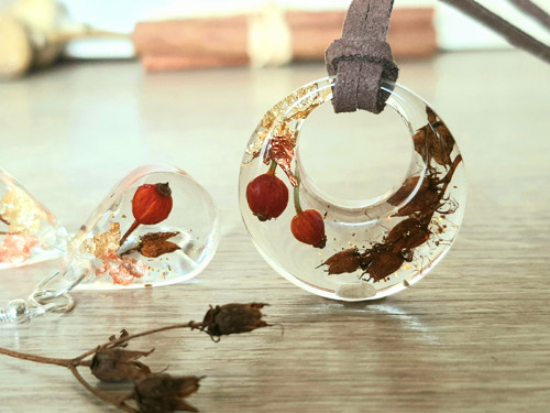 Sada šperků "S červenými plody" — foto 3
