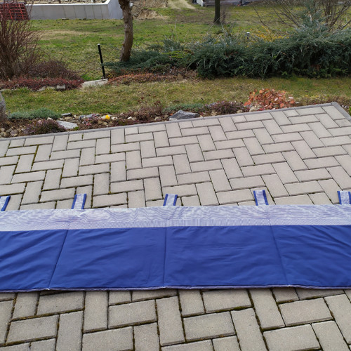 Kapsář za postel modrý — foto 3