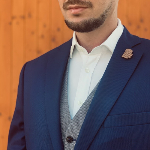 Dřevěná brož Půllitr piva — foto 2