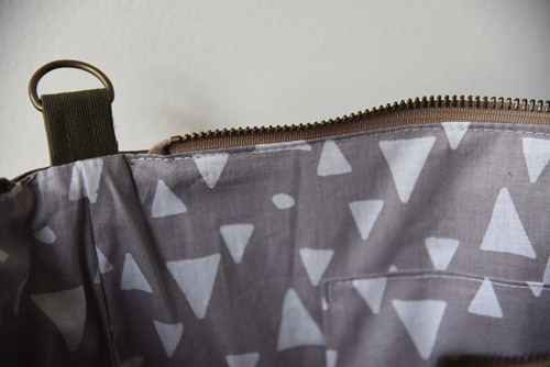 PENTABACKPACK - khaki - trojúhelníky — foto 2