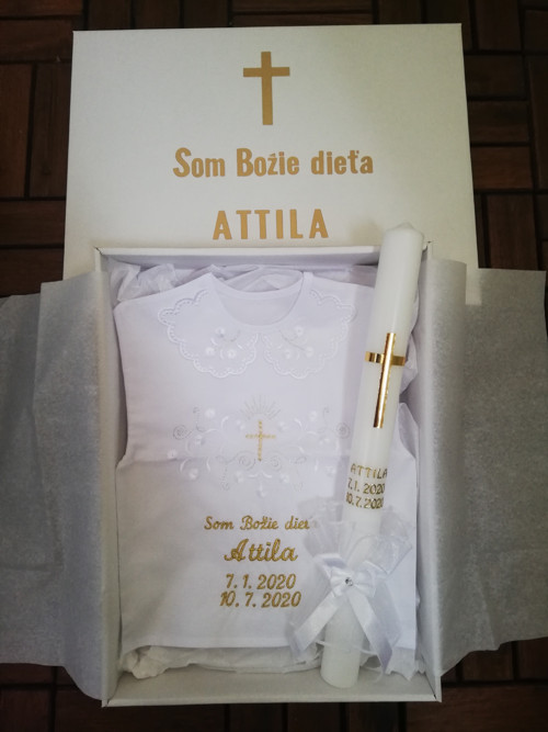 Křestní set Golden — foto 2