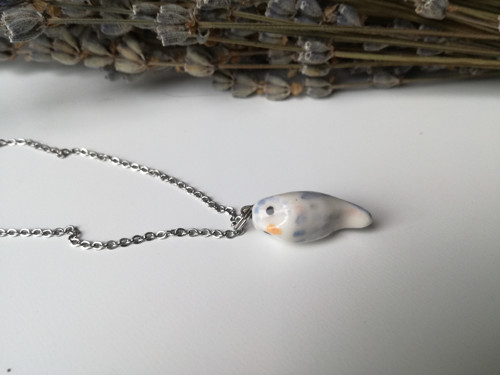 Přívěsek sovička porcelánová — foto 6
