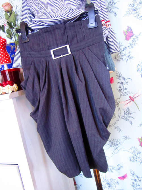 Sukě pencil šedá dandy — foto 3