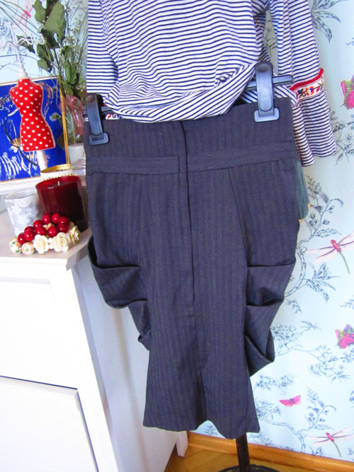 Sukě pencil šedá dandy — foto 4