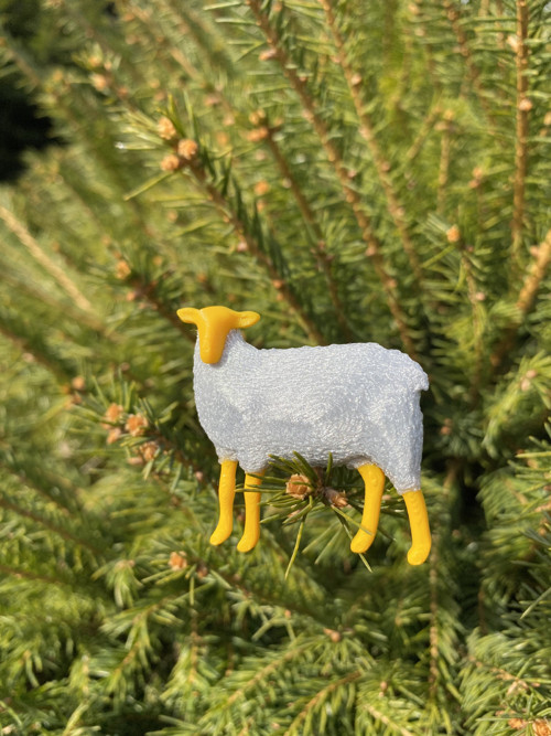 Ovečka yellow/silver — foto 2