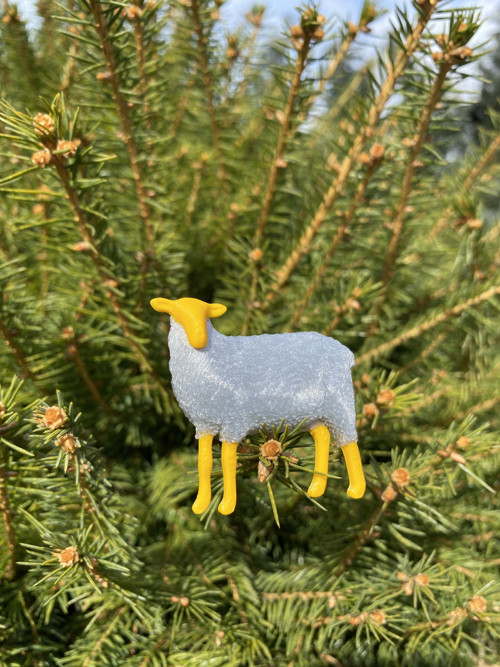 Ovečka yellow/silver — foto 4