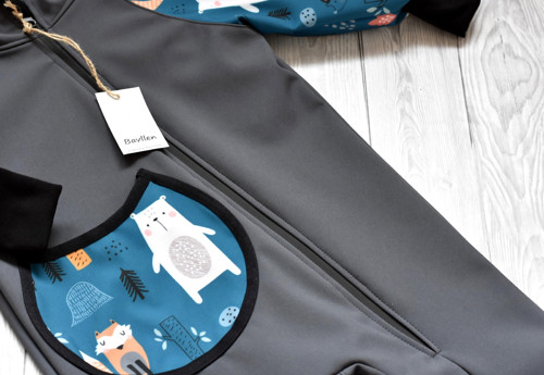 Softshell overal , vel. 74/80 SKLADEM — foto 3