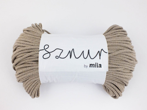 Macramé dekorace cappuccino — foto 3