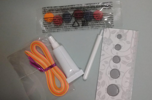 Sada k dekorování vajec QUILLING — foto 2
