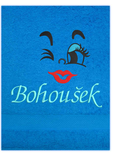 Osuška s výšivkou - Kukuč 1 — foto 5