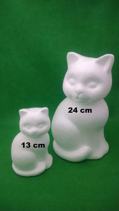 Kočka polystyren 24 cm — foto 2