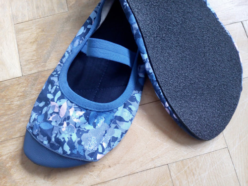 Látkové barefoot balerínky — foto 2