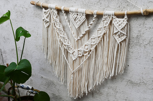 Macramé Natural (Krémové) Short — foto 4