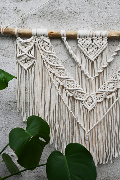Macramé Natural (Krémové) Short — foto 2