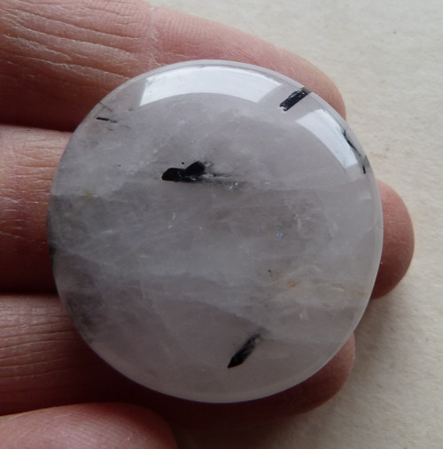 Křemen - turmalín - skoryl - 3,4 cm — foto 2