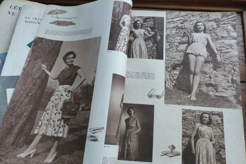 Časopis Žena a móda, číslo 6/1953 — foto 3