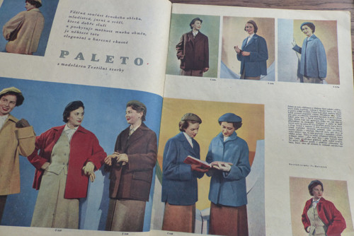 Časopis Žena a móda, číslo 3/1954 — foto 2