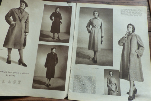 Časopis Žena a móda, číslo 3/1954 — foto 5