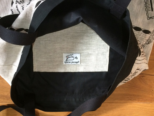 Lněná Taška "Handmade" — foto 5
