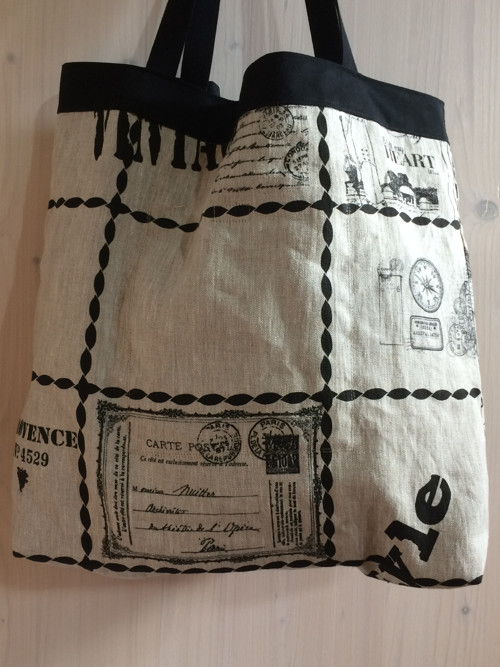 Lněná Taška "Handmade" — foto 2