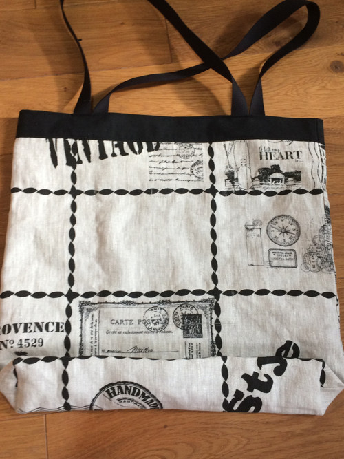 Lněná Taška "Handmade" — foto 4