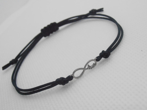 *Infinity love* - Náramek - Nerezová ocel — foto 3