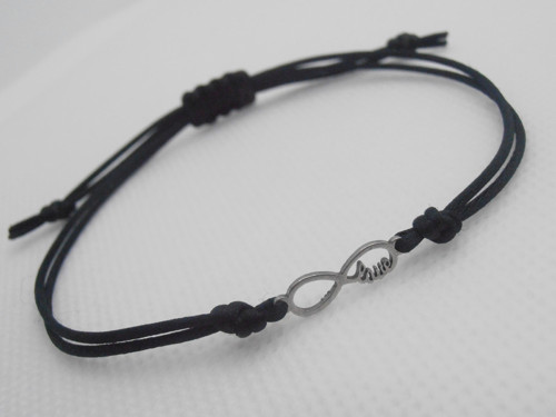 *Infinity love* - Náramek - Nerezová ocel — foto 4