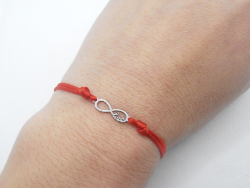 *Infinity love* - Náramek - Nerezová ocel — foto 2