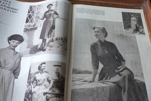 Časopis Žena a móda, číslo 9/1953 — foto 5