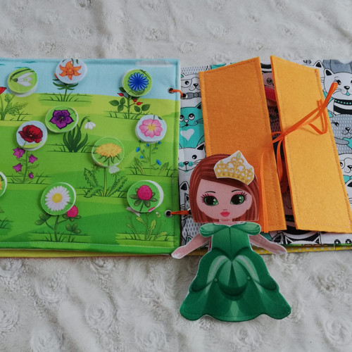 Quiet book holčička — foto 4
