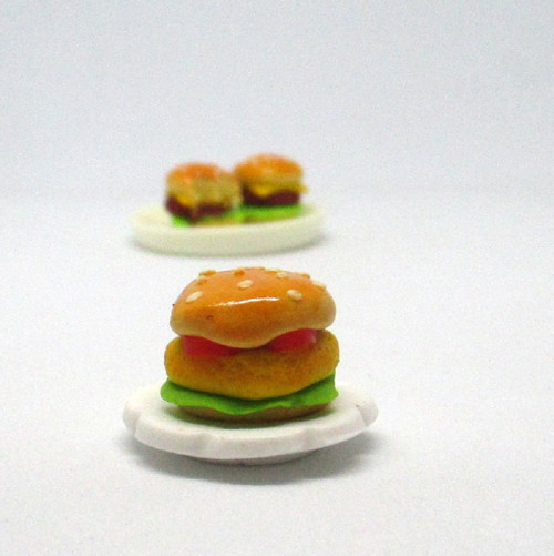 Miniatury pro panenky - cheesburger — foto 2