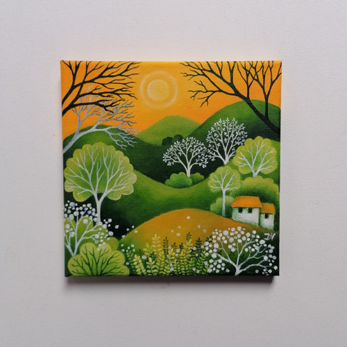 Slunečno (20x20 cm) — foto 3