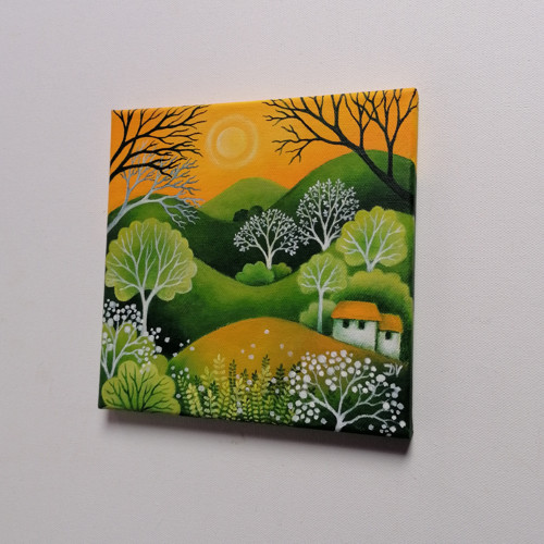 Slunečno (20x20 cm) — foto 4