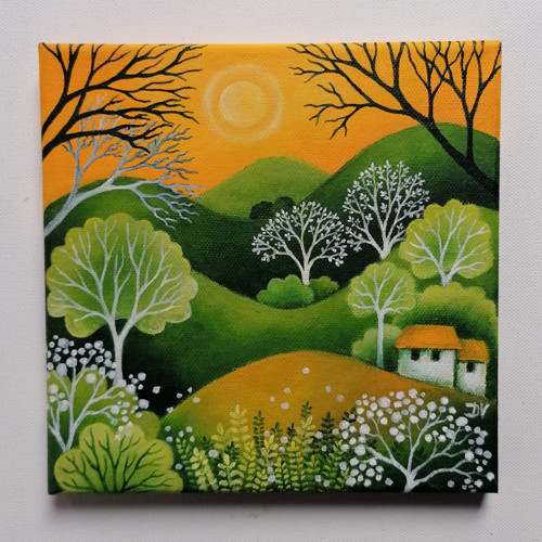 Slunečno (20x20 cm) — foto 2