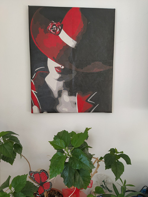 Dáma v klobouku — foto 2