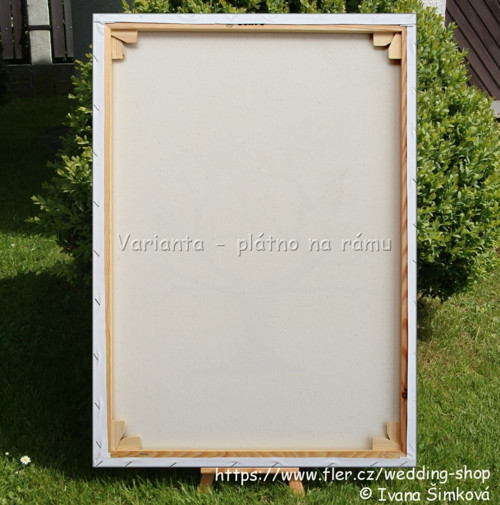 Svatební dvojstrom - 50x60 — foto 2
