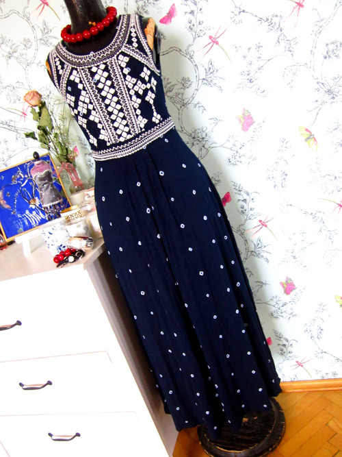 Boho šaty vyšívané — foto 2