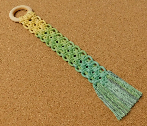 Macramé záložka do knihy — foto 4