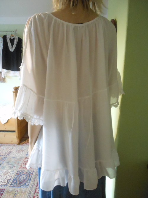 Boho tunika vyšívaná, vel.UNi — foto 5