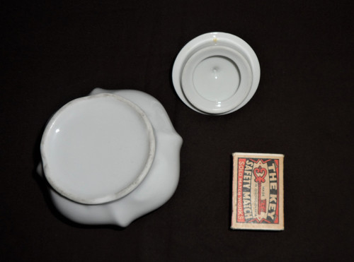 Starožitná porcelánová CUKŘENKA, malá — foto 5