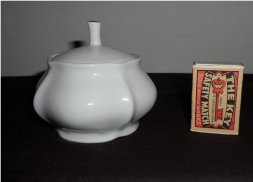 Starožitná porcelánová CUKŘENKA, malá — foto 3