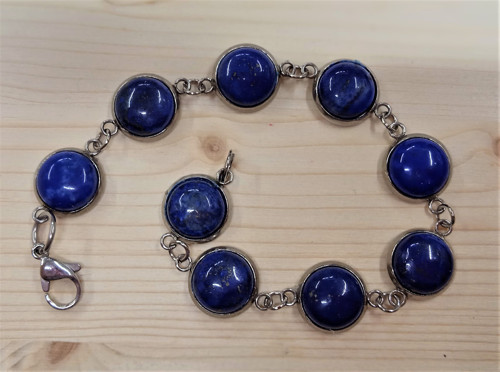 Náramek s lapisem lazuli — foto 2