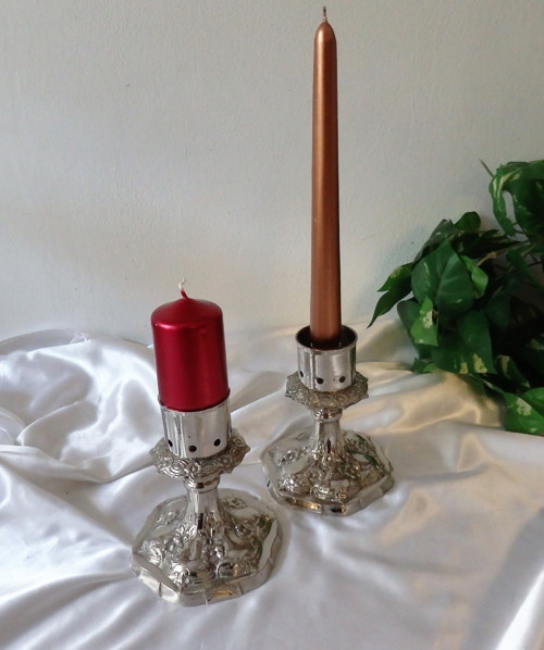 Zdobené párové svícny — foto 2