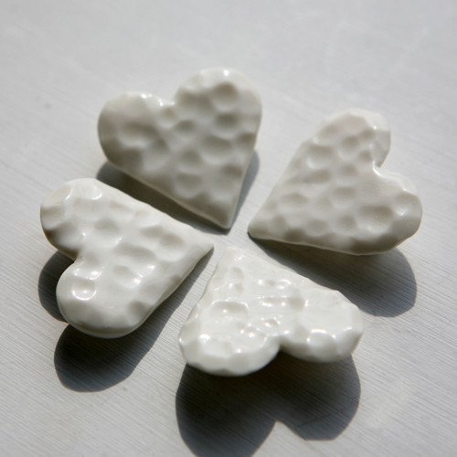 Tepané srdce porcelán — foto 3