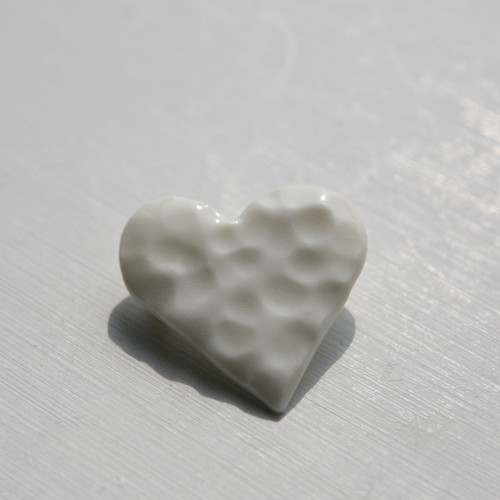 Tepané srdce porcelán — foto 2