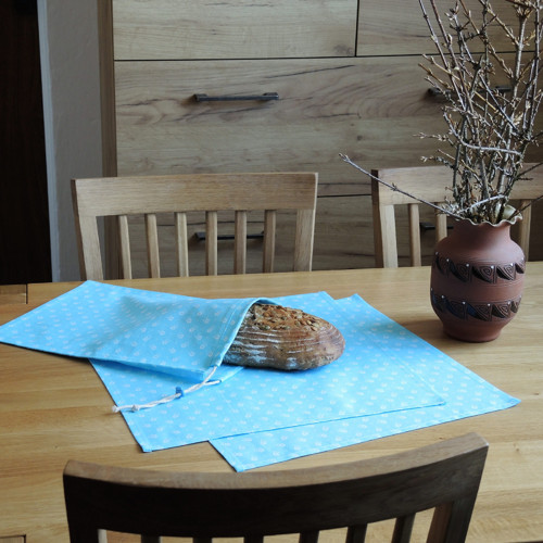 Sada plátěný pytlík + 2 ubrousky — foto 3