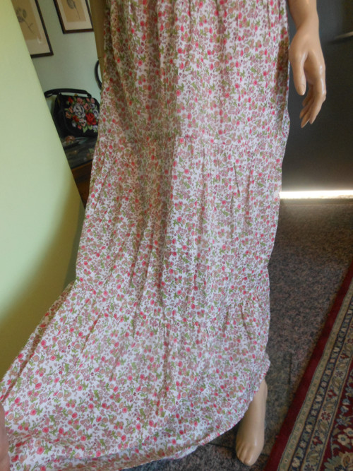 Boho květované šaty, vel.M — foto 3