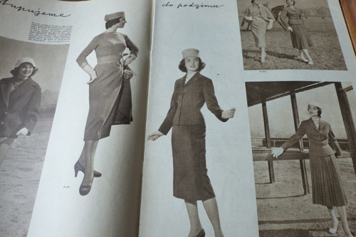 Časopis Žena a móda, číslo 8/1957 — foto 5