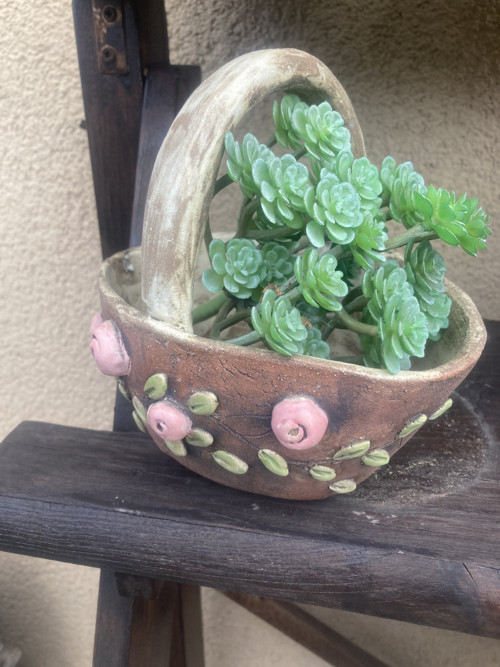 Keramický obal na květináč — foto 2