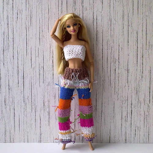 Oblečky pro Barbie - kalhoty — foto 3